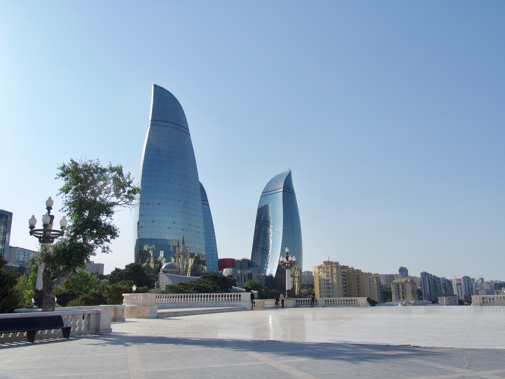 Azerbajan, Baku modern architecture